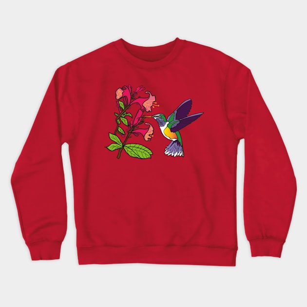 humming bird Crewneck Sweatshirt by insigniawear